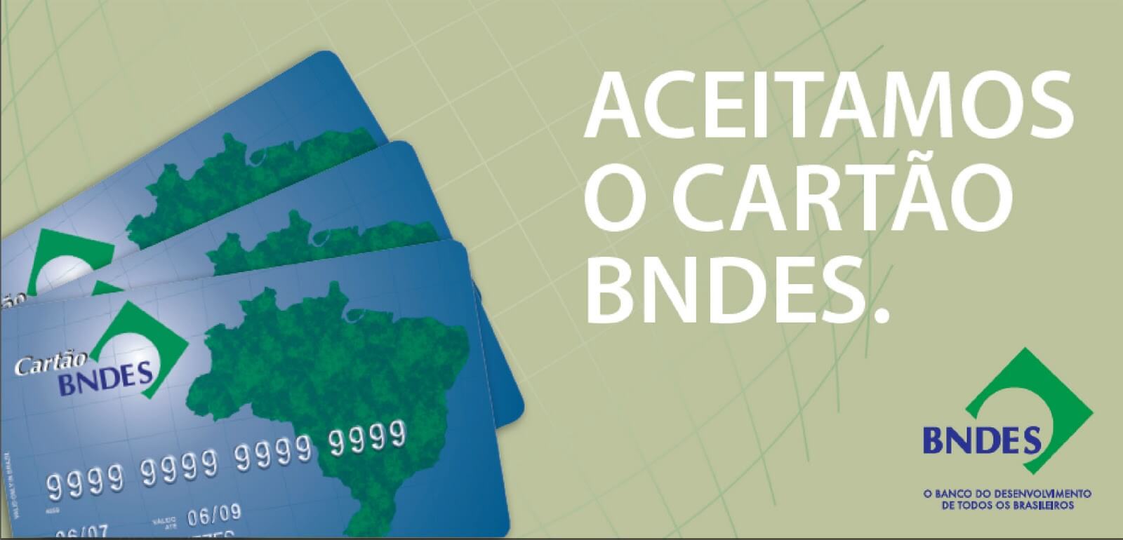 Compre com seu cartão BNDES